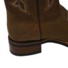A women's MEN’S RODEO COWBOY BOOT GENUINE LEATHER WESTERN SQUARE TOE BOTAS-CARR 380.