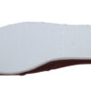 A white and maroon Women's canvas lace flat pretty free and comfortable fit great price cushion on a white surface.