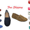 A variety of Womens canvas lace flat pretty free and comfortable fit great price in different colors.