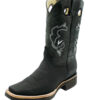 Men's Cowboy Genuine Rodeo Leather Boots Style DB-250 with an embroidered design.