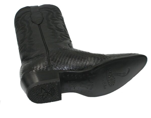 Los Altos Genuine Cobra Snake Cowboy J-Toe Boot
