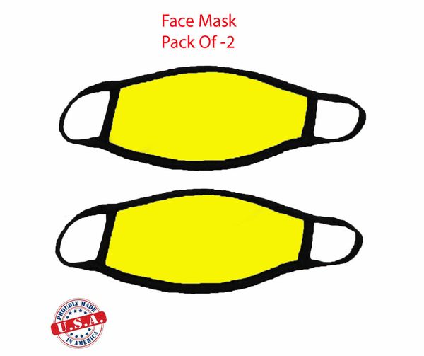 Yellow Face Mask
