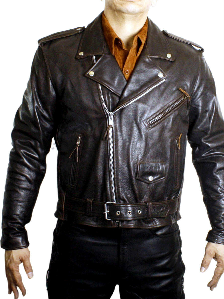 Degner Mesh Half-sleeve Leather Jacket Size: XL | Leather Jackets |  Croooober