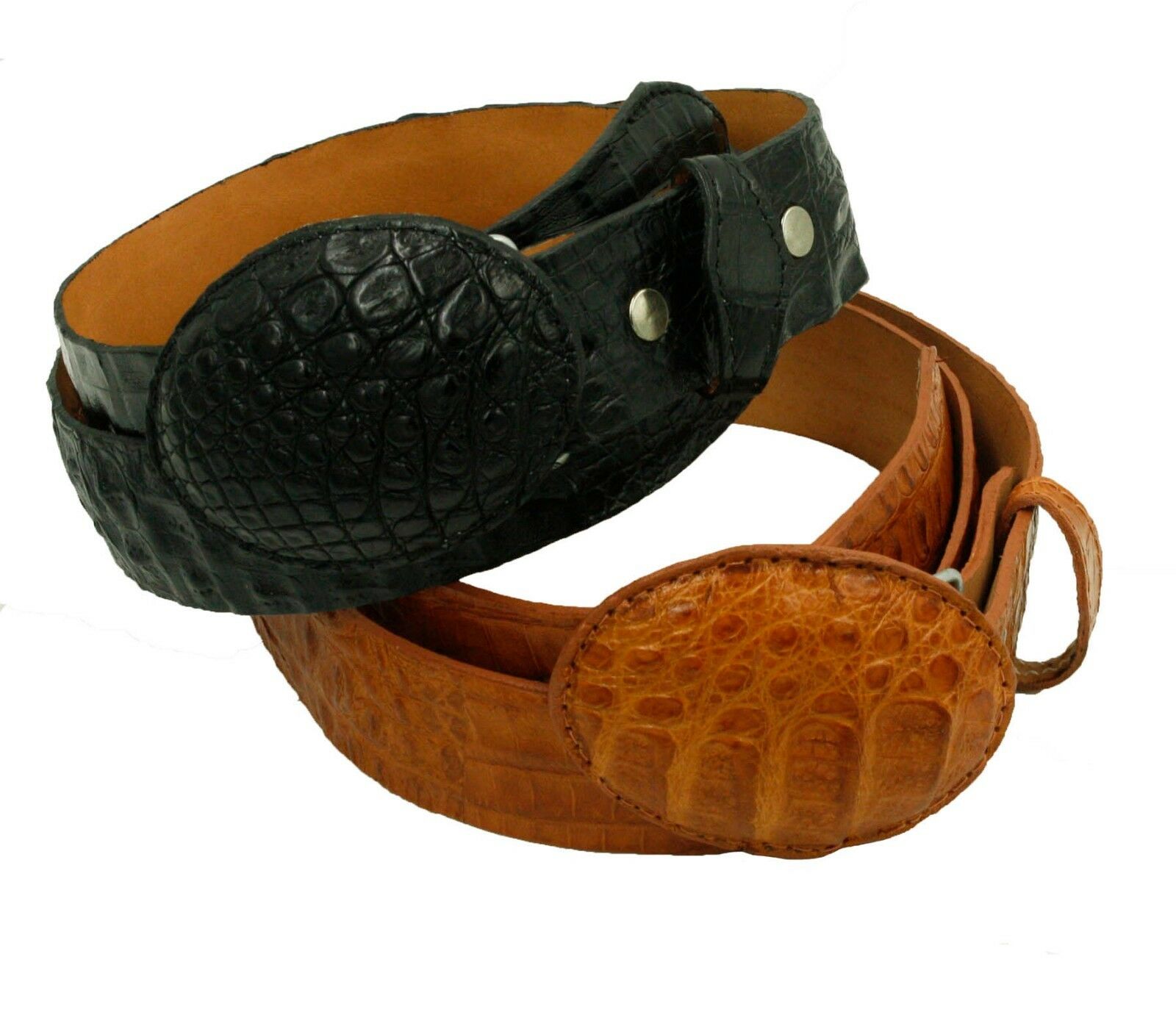 Genuine crocodi alligato hornback leather skin handmade black belts buckles for men,vintage western cowboy leather belt for man,largest size