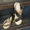 Men's Traditional Mexican Genuine Fish Leather Cruzado Sandals Made USA