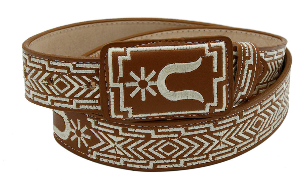 Free Shipping!! Charro Belt for Kids, Embroidered Western Belt Authentic  Mexican