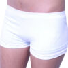 A woman wearing Micro Seamless Stretch Booty Boy Shorts Spandex Workout Biker Hot Pants on a white background.