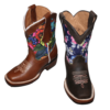 Kids Cowhide Leather Boots