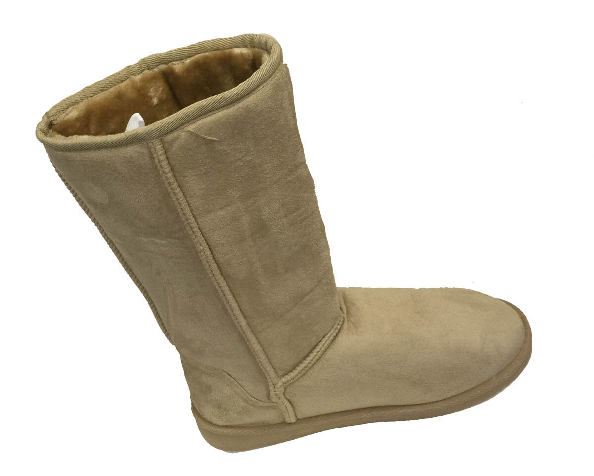 Winter Boots Women Micro suède Flat Slouch Flat Heel Comfortable Slouch W910 Schoenen damesschoenen Laarzen Cowboy & Westernlaarzen 