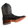 Men Fish Print Cowboy Boots