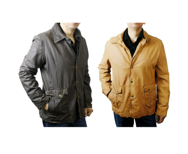 Men Long Coat Jacket