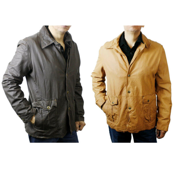 Men Long Coat Jacket