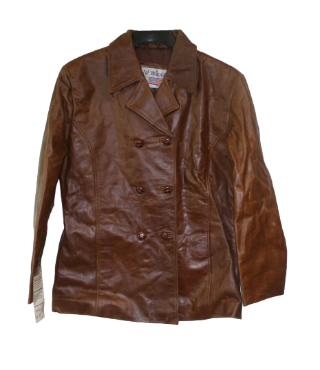 Women's Tan Leather Jacket