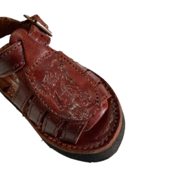 Kids Huarache Sandals, Toddlers Leather sandals. Original Mexican huarache sandal