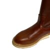 Men Work Boots Genuine Cowhide Non Slipper Rubber Sole Handcrafted