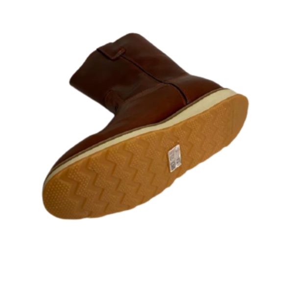 Men Work Boots Genuine Cowhide Non Slipper Rubber Sole Handcrafted
