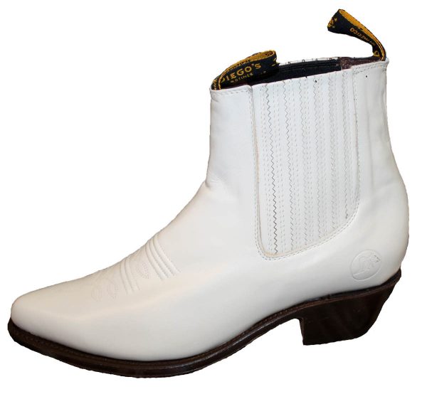 6-2.jpg Men's Genuine Leather Chelsea Ankle Boots Pointed Toe Western Dress Boots