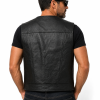 825-1.png Men's Genuine Leather Button Closure Vest Classic Motorcycle Western Vest