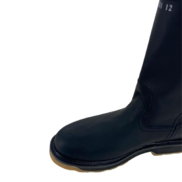Black-1-1.jpg Men Handcrafted Toe Boots Genuine Cowhide Pull Up Leather Work Around