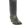 Men’s Los Altos Genuine Ostrich Leg Leather Snip Toe Boots Handcrafted