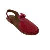 Pink-Sandal-1.jpg Women Mexican Sandal Soft Leather With Warp Up Straps
