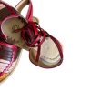 Ladies Sandals Genuine Mexican Authentic Leather Wrap Up Sandal
