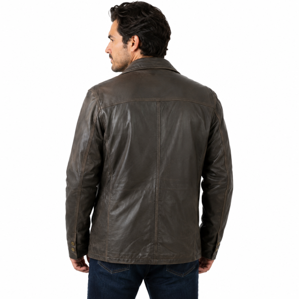 brown-1-1.png Men Long Coat Jacket Genuine Lamb Washable Leather Handcrafted
