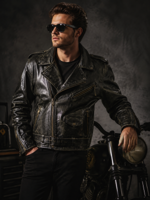 brown-4.png Men's Brown Distress Jacket Cow Hide Leather Motorcycle Jacket Great Price