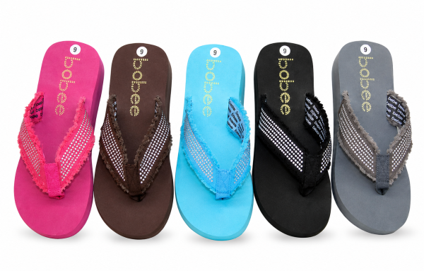 main-2.png Sandal Platforms Wedges Beach Flip Flops Studded Straps with Stone