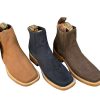 s-l1600-1-1-2.jpg Men's Short Ankle Boots Square Toe Handcrafted Rodeo Cow Boy Boots
