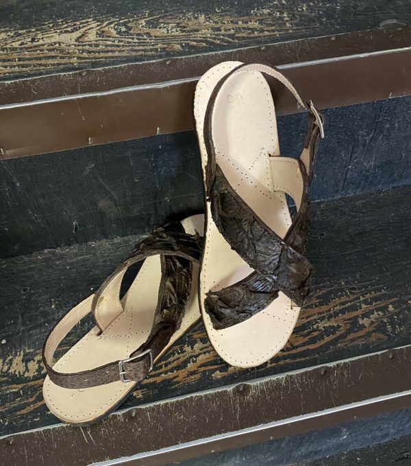 s-l1600-1-10-1.jpg Fish Leather Cruzado Sandals - Men's Traditional Mexican Made By USA
