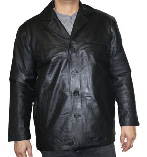 s-l1600-1-3-2.jpg Men Soft Leather Jacket Four Buttons Closure Car Coat Jacket