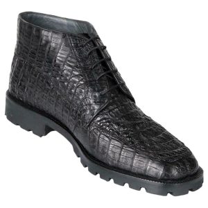 Men Caiman Hornbeck Boots Los Altos Square Toe Handcrafted