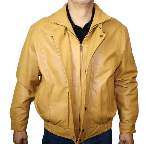 s-l1600-1-4-3.jpg Men's Leather Jacket Genuine Soft Leather Double Breast Leather Jacket Handcrafted