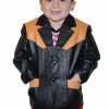 s-l1600-10-3.jpg Boys Genuine Leather Jacket Outerwear Buttons Blazers