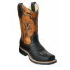 s-l1600.jpg Children cowboy Boots Leather Square Toe Rodeo Boys