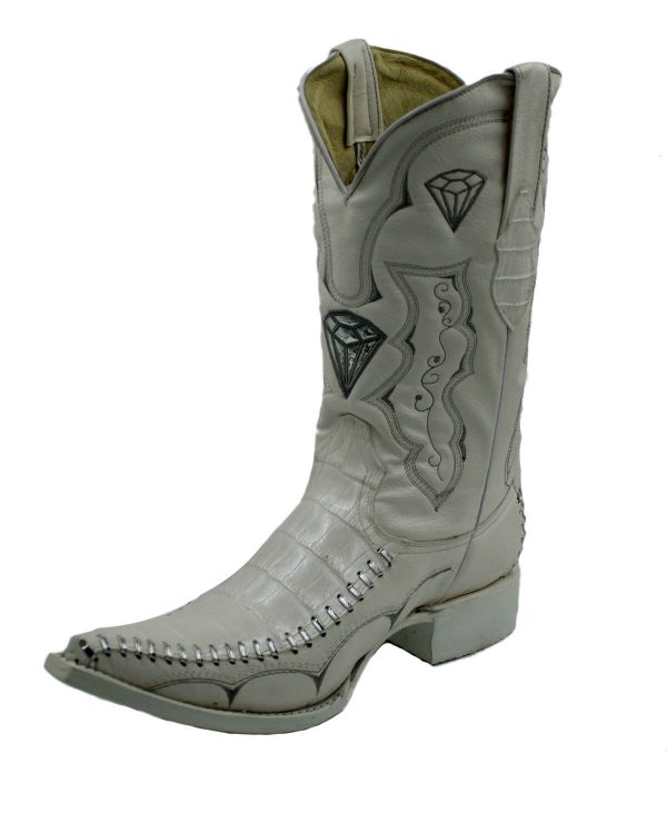 s-l1600-11-4.jpg Mens Cowboy Boots Made of Leather Crocodile Print 3x Style-WD1342