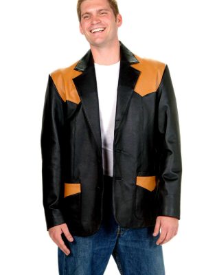 s-l1600-12-1-1.jpg Men Blazer Jacket Black & Mango Genuine Pigskin Leather Great Price Style#369pn