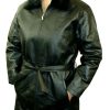 s-l1600-12-4.jpg Women Leather Jacket Zipper Closure/ Belted Jacket with Zip Out Lining
