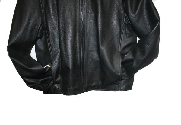 s-l1600-2-12-1.jpg Men Jacket Genuine Cowhide Soft Leather Short Zipper Closure