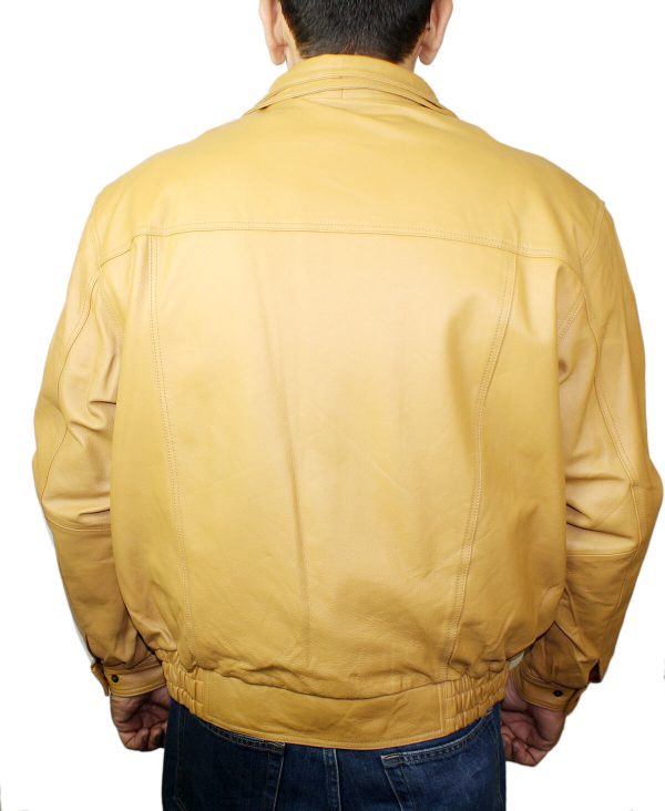 s-l1600-2-4-5.jpg Men's Leather Jacket Genuine Soft Leather Double Breast Leather Jacket Handcrafted