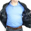 s-l1600-2-9-3.jpg Men Motorcycle Jacket Vented Genuine Premium Cow Hide Leather Zipper Pockets#842