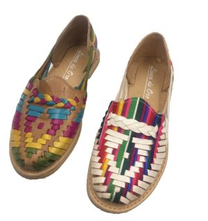 s-l1600-3-11-1.jpg Ladies Genuine Authentic Mexican Leather Closed Toe Sandal Multi colors