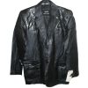 s-l1600-3-2-3.jpg Men Western Black Blazer Genuine Soft Leather Cowboy Handmade