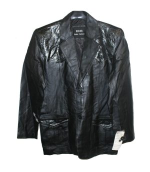 s-l1600-3-2-3.jpg Men Western Black Blazer Genuine Soft Leather Cowboy Handmade