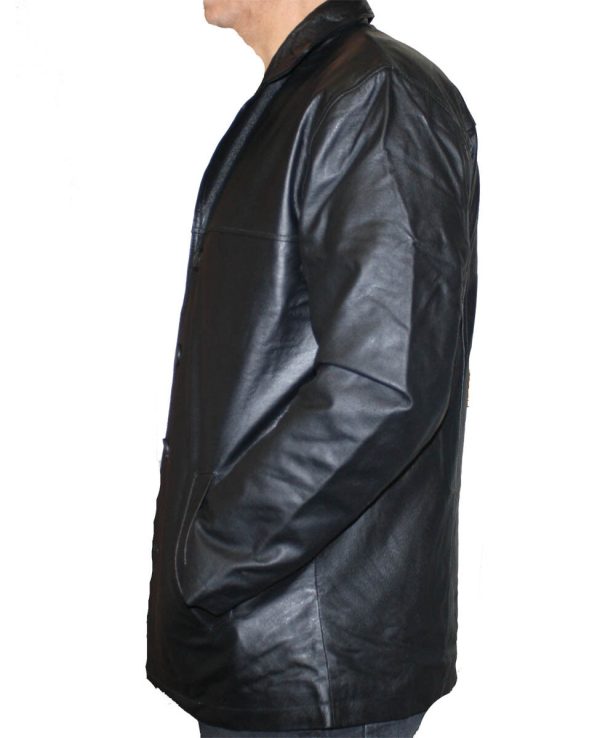 s-l1600-3-3-3.jpg Men Soft Leather Jacket Four Buttons Closure Car Coat Jacket