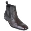 s-l1600-3-3-6.jpg Men's Vestigium Smooth Ostrich Chelsea Boot Black Cherry Handcrafted