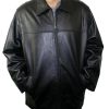 s-l1600-3-4-3.jpg Men Long Jacket Genuine Soft Lamb Leather Black Zipper Closure Handcrafted