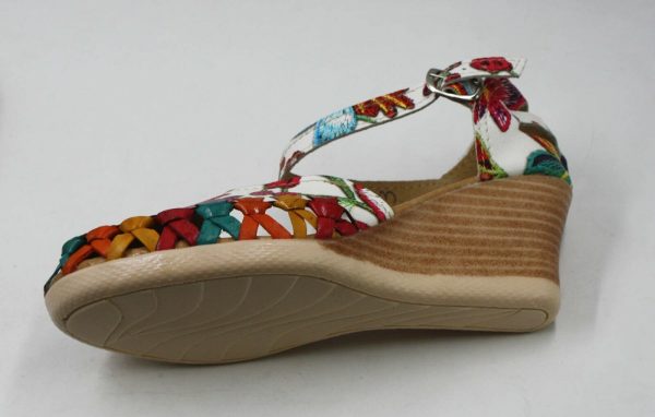 s-l1600-3-7-1.jpg Women Genuine Leather Espadrille Wedges Mexican Sandals with White Flower Paint