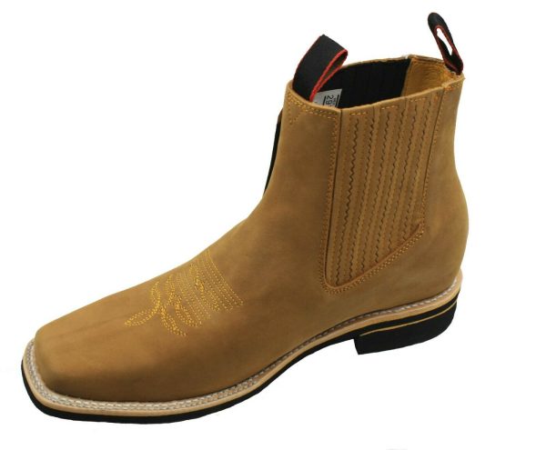 s-l1600-34.jpg MEN'S RODEO COWBOY BOOTS GENUINE LEATHER WESTERN SQUARE TOE BOTA